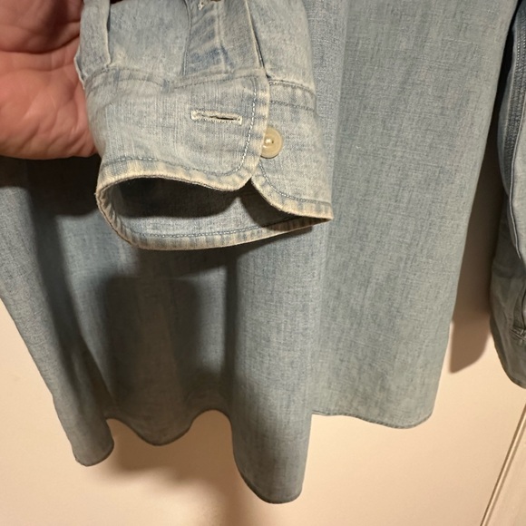 Ralph Lauren Denim Blue Workshirt - Picture 5 of 8